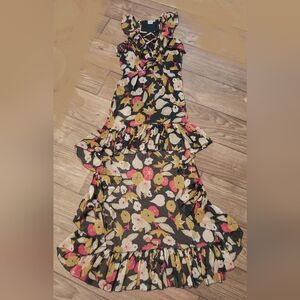 ASOS Floral High Low Dress  Size Small SUPER HOT!
